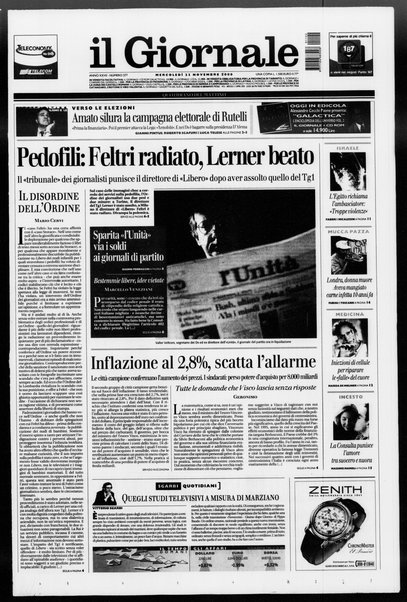 Il giornale : quotidiano del mattino